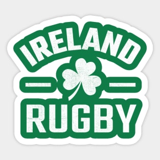 Ireland Rugby Irish Shamrock Sticker